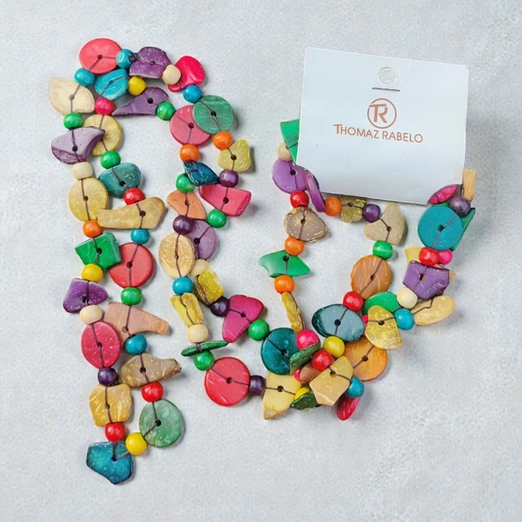 Thomaz Rabelo Jewelry - NWT Thomaz Rabelo Artisan Made Super Long Necklace